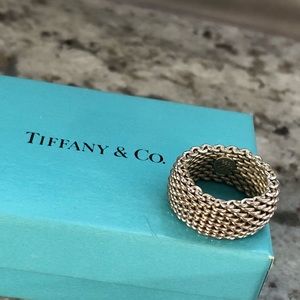 Tiffany & Co. Somerset Mesh Ring
